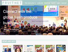 Tablet Screenshot of fruitnet.com